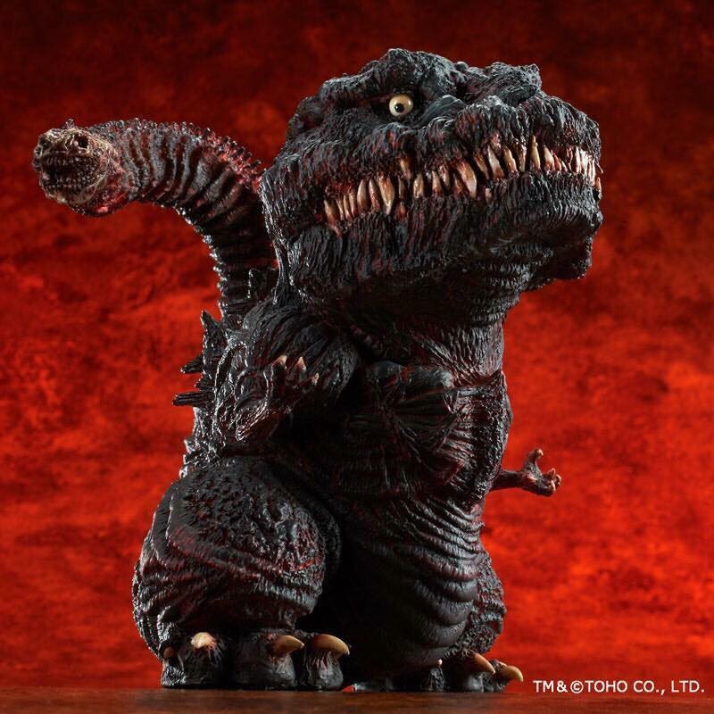 預購商品 X-PLUS Q版X-PLUS Q版 超可愛的 Godzilla 2016 第4形態 哥吉拉