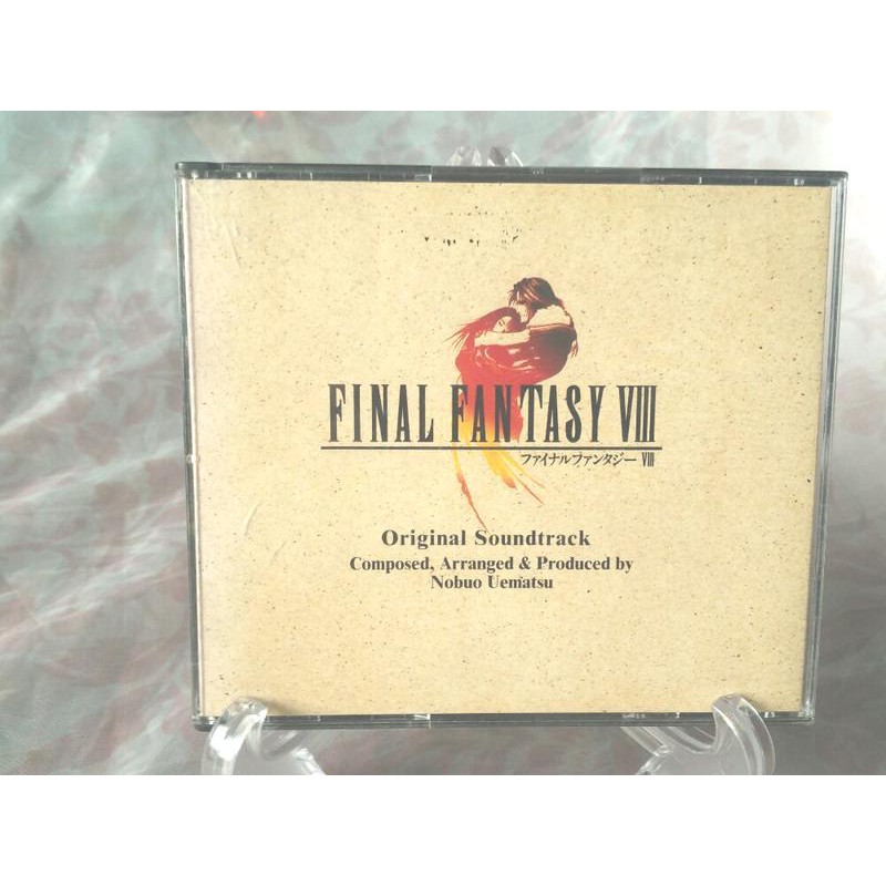 二手final fantasy viii 太空戰士VII 4片CD電玩音樂電玩遊戲歌曲電玩動漫CD