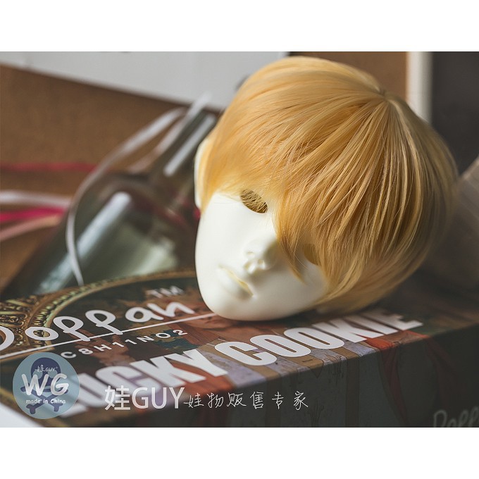 娃guy Bjd娃發3分叔4分6分頭發volks巨嬰mdd假發msd少年短發集 蝦皮購物