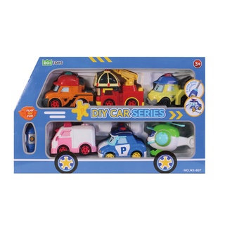 Robocar Poli波力救援小英雄 救援小英雄拼裝車6款套組 ToysRUs玩具反斗城