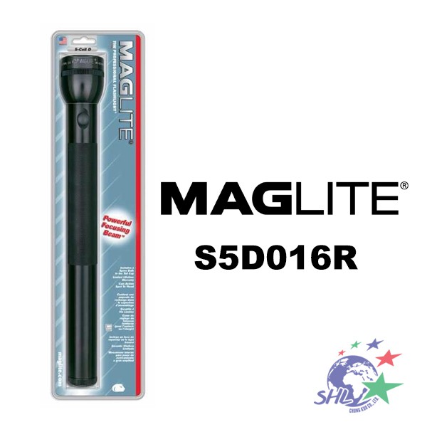 MAG LITE 美格光 5D 航鈦鋁合金氙氣燈泡手電筒 / S5D016R 【詮國】