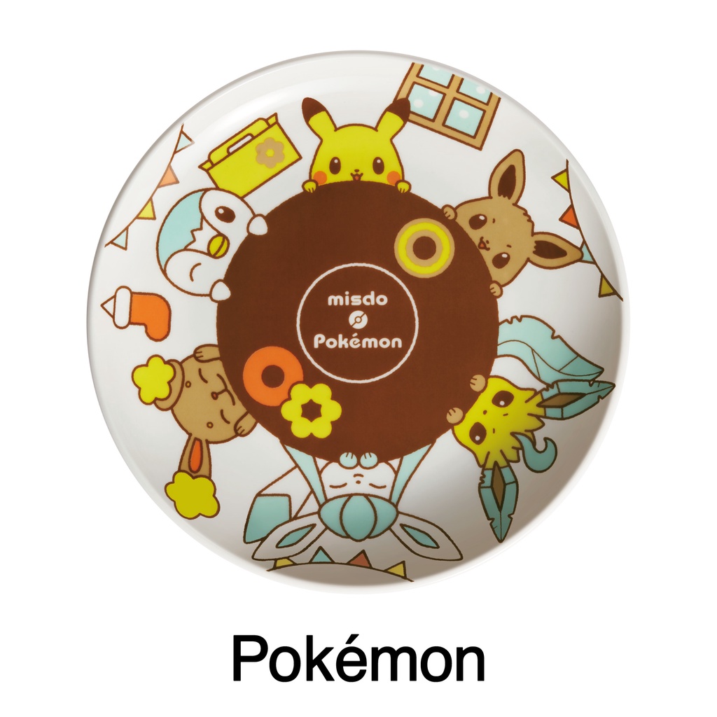 【全新現貨】日本 Mister Donut x Pokemon 聖誕聯名限量盤