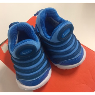 全新品 Nike 毛毛蟲鞋 Dynamo Free TD 藍 慢跑鞋 嬰兒鞋 學步鞋 小童鞋 童鞋 (附鞋盒)