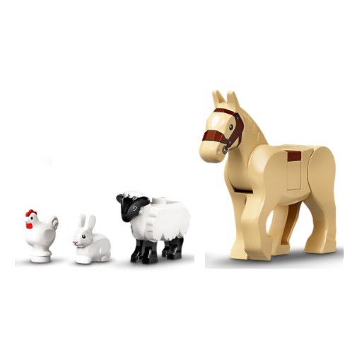 『Arthur樂高』全新未組 LEGO 10775 10780 21325 拆賣 動物 白色 雞 兔 羊 馬