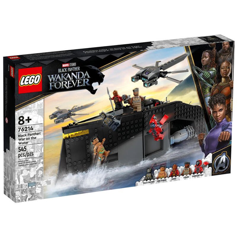 【MRW】LEGO 樂高 積木 玩具 超級英雄系列 漫威 Marvel 黑豹2:水上之戰 76214