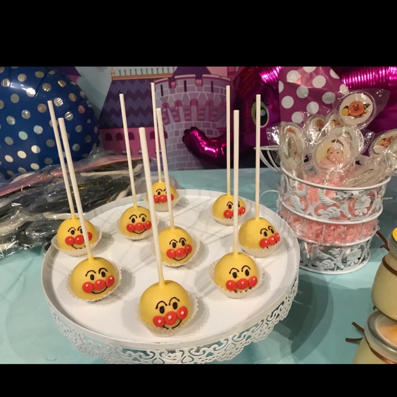 麵包超人棒棒糖蛋糕造型蛋糕主題派對二進生日禮糖果桌進客小點心同樂會派對活動主題派對 蝦皮購物