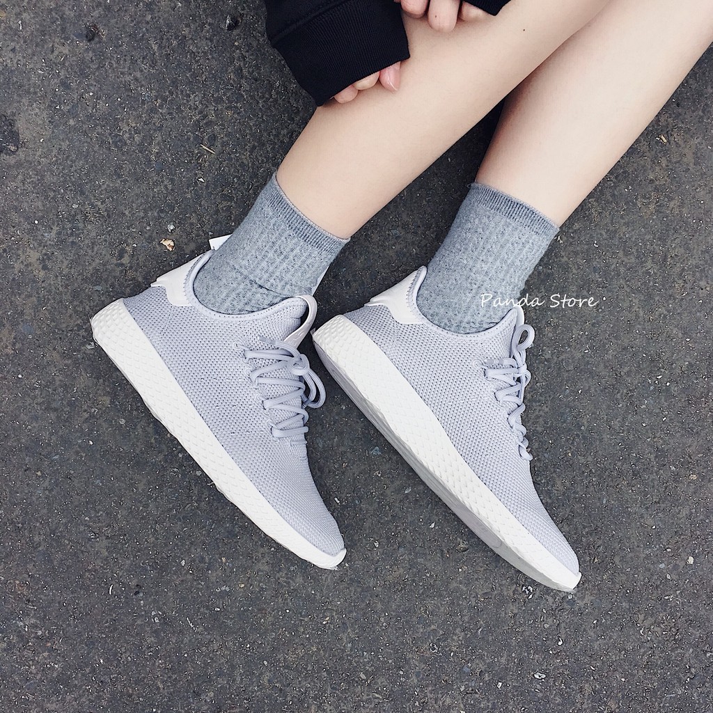 X】fashion-范ADIDAS originals PW TENNIS HU 愛迪達女鞋灰DB2553 粉| 蝦皮購物