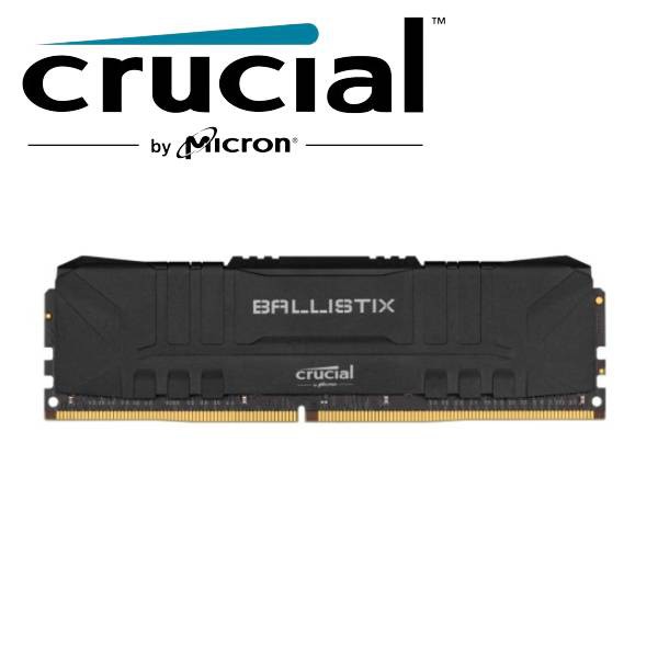 美光 Micron Crucial Ballistix DDR4-3200-16G-黑 超頻散熱片/記憶體 廠商直送