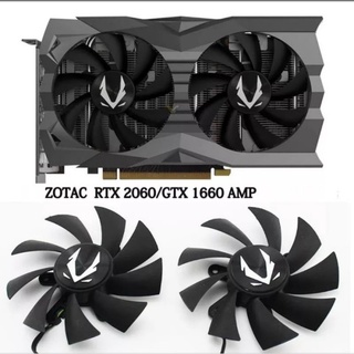 風扇風扇風扇 Zotac GTX 1660 RTX 2060 2070 超級迷你 87mm 4pin