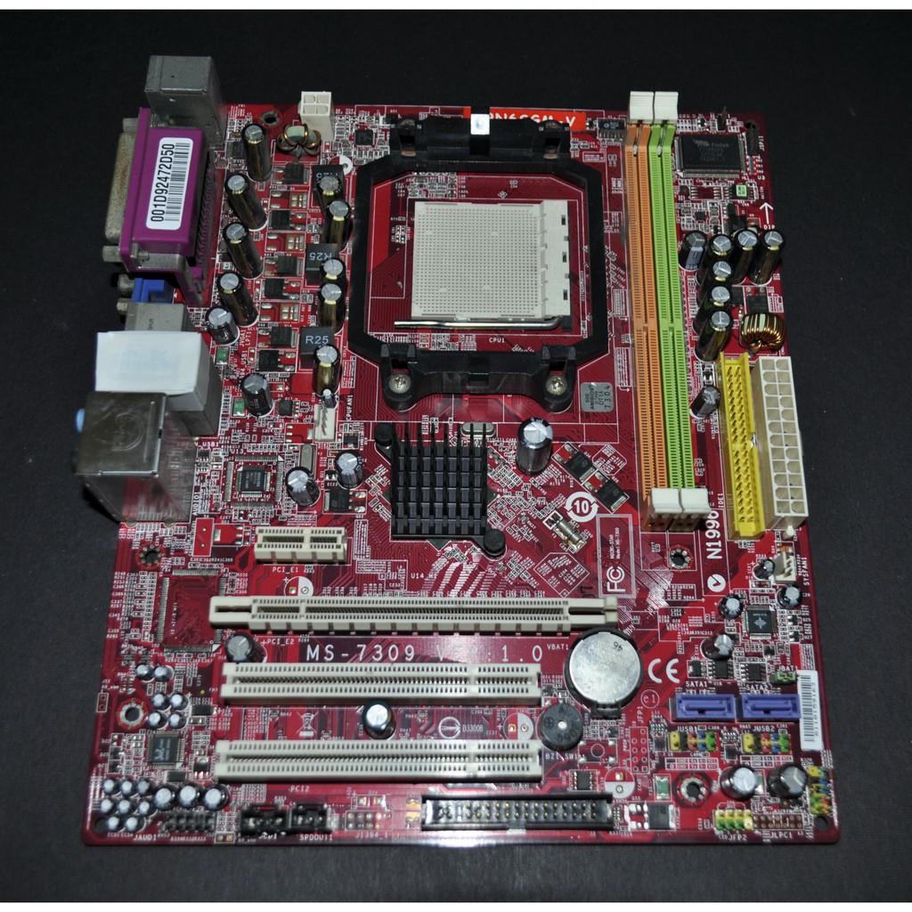 微星K9N6SGM-V (MS-7309) (AM2 MCP61 DDR2 LPT)非 760 770 780 790
