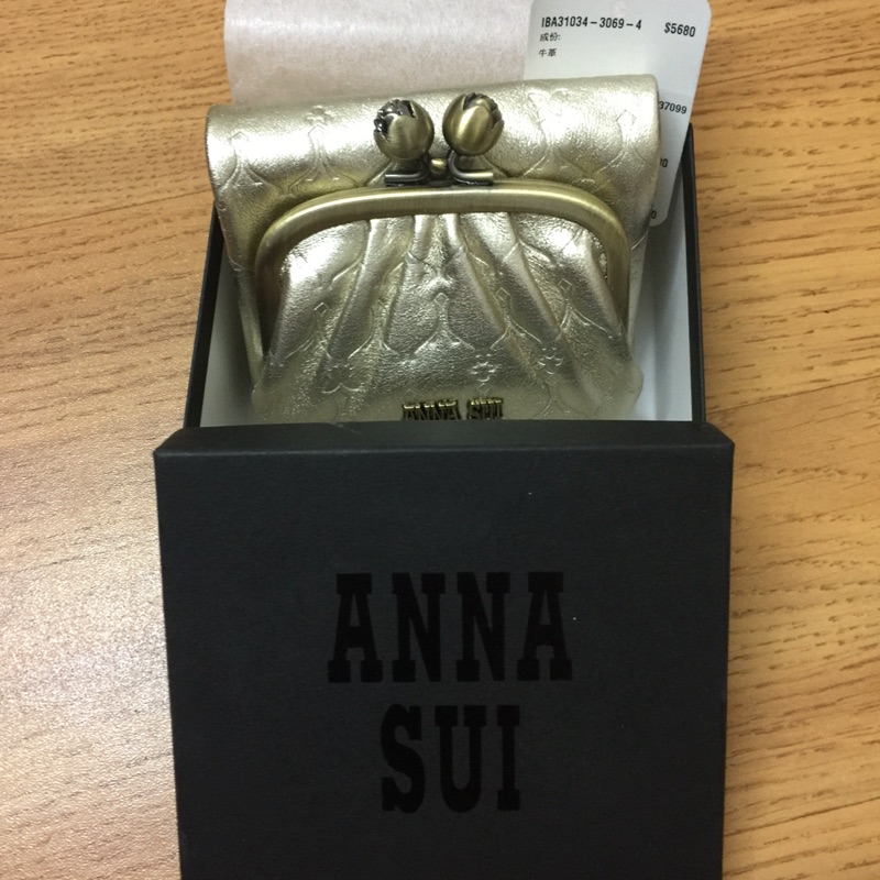 ANNA SUI 經典香酚短夾