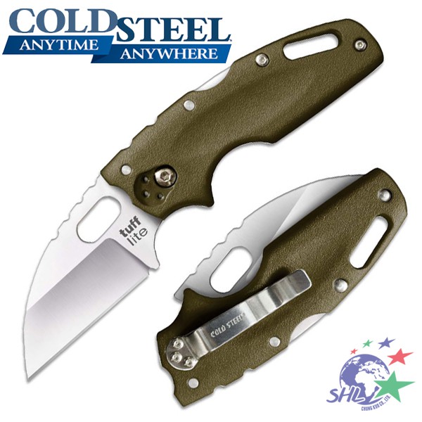 Cold Steel - Tuff Lite 隨身小刀 / AUS 8A 不鏽鋼 - (橄欖綠柄) 20LTG【詮國】