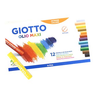 【義大利 GIOTTO】兒童粉蠟筆(12色)