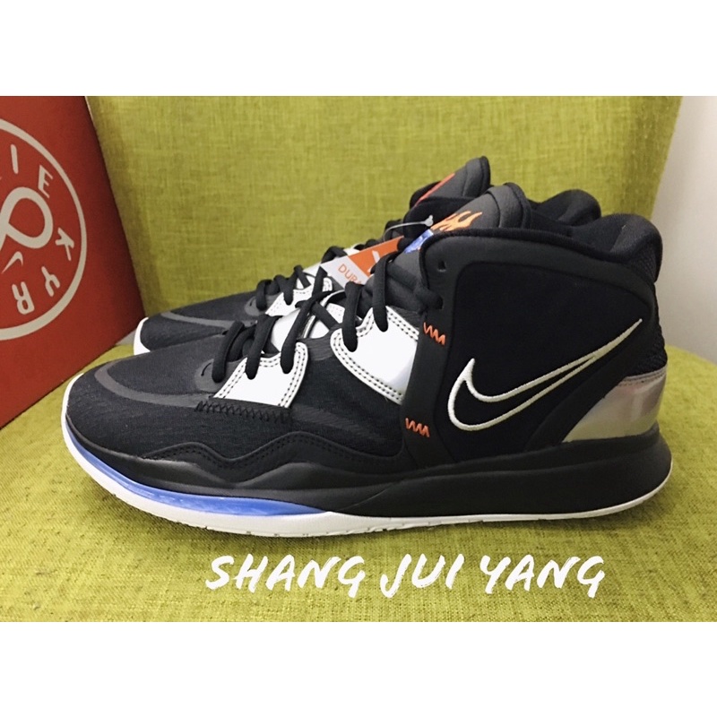 專櫃購入～NIKE KYRIE INFINITY EP 黑白 冰與火Irving 8代簽名 籃球鞋 DC9134 001