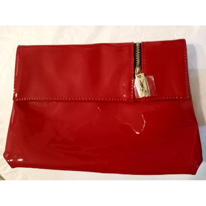 Ysl化妝品贈品包 全新現貨 手拿包 化妝包 蝦皮購物