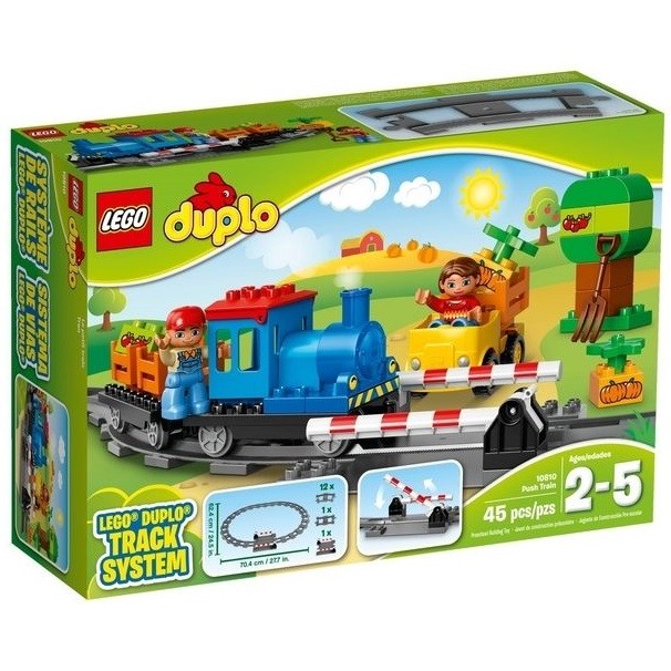 【積木樂園】樂高 LEGO 10810 Duplo 得寶系列 推拉式火車