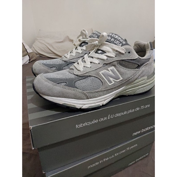 New Balance M993GL 美製 元祖灰 US 9.5 復古跑鞋 993GL 非990V5 非992GR