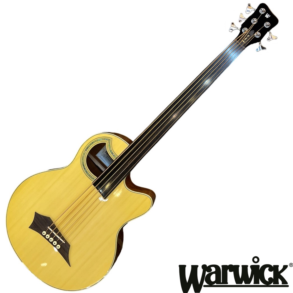 Warwick Alien Deluxe WAC1575 10PA SBU FL 五弦 無琴格 木貝斯【又昇樂器.音響】
