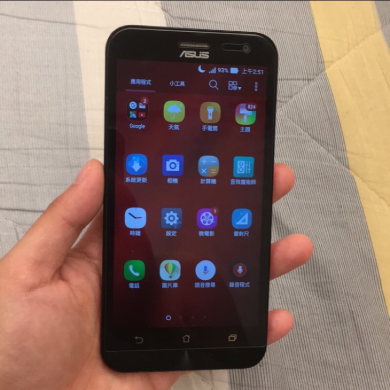 Asus zenfone 2 Laser 二手 手機無泡水無摔機 正常使用痕跡 有玻璃保護貼