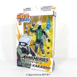 BANDAI 可動公仔 Anime Heros 火影忍者 旗木卡卡西 鋼不辣商舖