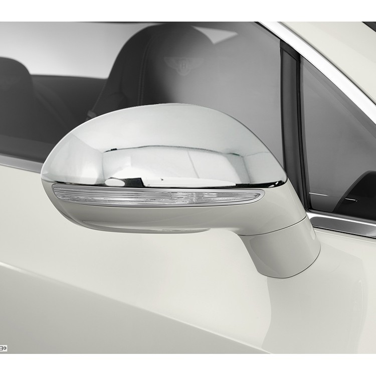Bentley 賓利 2012~13 Continental GT 2門 改裝 鍍鉻銀 後視鏡蓋 後照鏡蓋貼