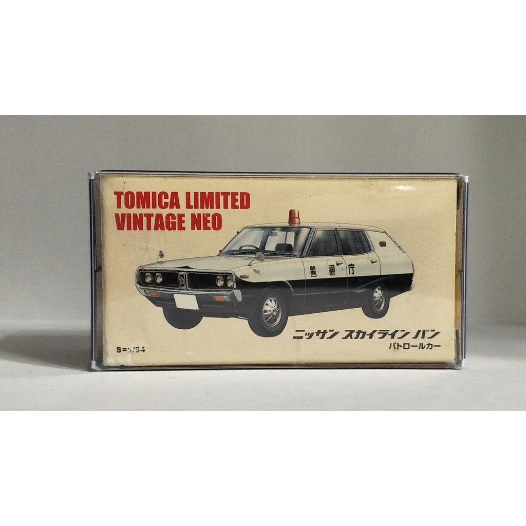 雙11 Tomica Limited Vintage TLV Nissan Skyline Van Police Car
