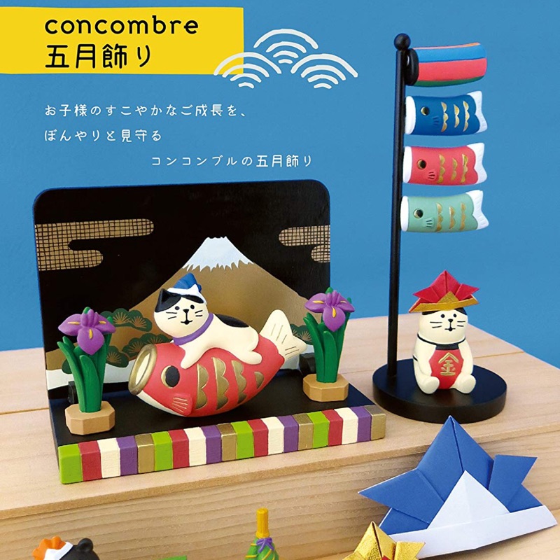 日本decole 19年concombre 五月飾系列桃太郎金太郎鯉魚旗 蝦皮購物