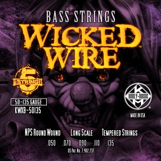 《方舟音樂》冰火弦 Kerly Strings 電貝斯5弦 Wicked Wire 50135