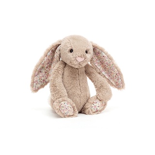 寶寶禮物🎁英國Jellycat經典兔子安撫玩偶36cm-蒙布朗碎花灰