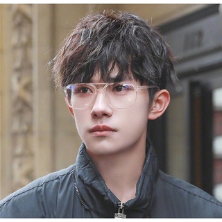 時尚濾藍光眼鏡 平光眼鏡 飛行員復古眼鏡 男女適用 無度數眼鏡 時尚 百搭 流行 不挑臉型 【40145】