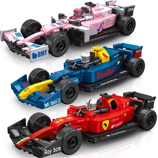 🏎️【臺灣現貨】F1賽車積木｜方程式賽車模型積木｜創意DIY、療癒小物，適合賽車迷與收藏愛好者！✨