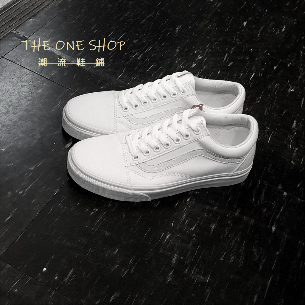 vans old skool true white