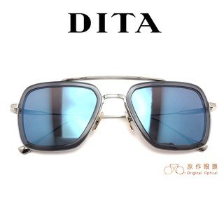 DITA 太陽眼鏡 FLIGHT 006 7806A (透灰/銀) 墨鏡 【原作眼鏡】