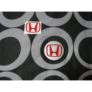 HONDA CIVIC 8代 9代 鋁圈蓋貼紙 紅色 日規化 TYPE-R 其他車款也可用 無限 （一組四張）