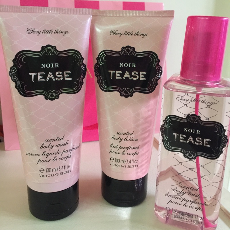 Victoria's Secret  NOIR TEASE系列香氛洗澡&amp;乳液系列