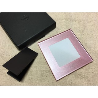 全新 OSIM 磁吸式玻璃粉色小相框 可當杯墊兩用 居家擺飾