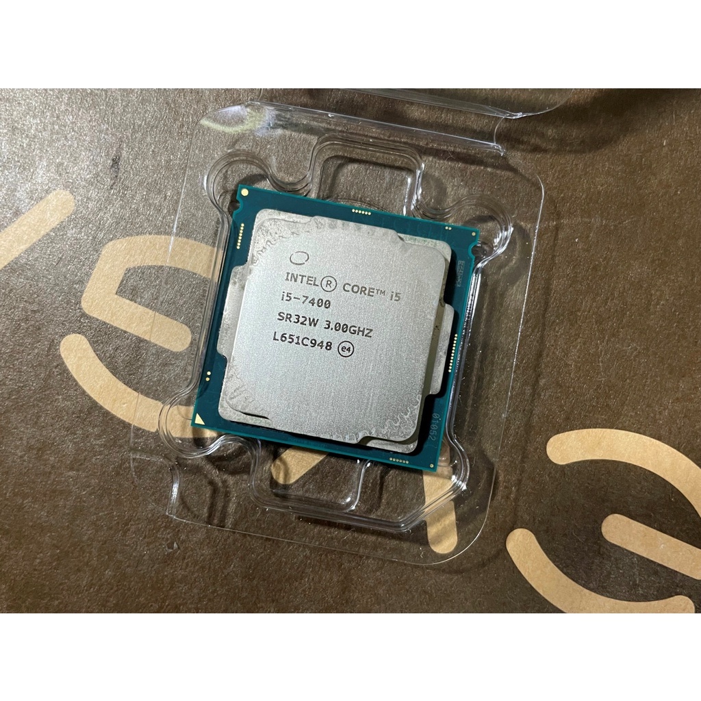 Intel Core i5 7400 3.0G 6M 4C4T 1151 HD630 Kaby Lake CPU 處理器