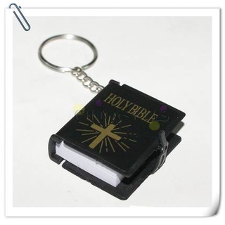 Mini Bible Keychain English HOLY BIBLE Religious Christian