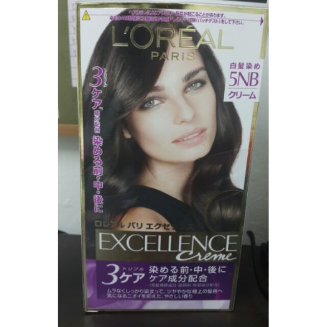 【LOREAL Paris 巴黎萊雅】優媚霜三重護髮雙管染髮霜(5NB 自然棕