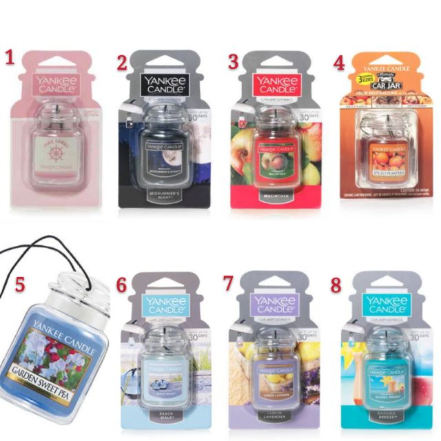 Yankee Candle 車用芳香芳香室內芳香仲夏之夜香氛 蝦皮購物