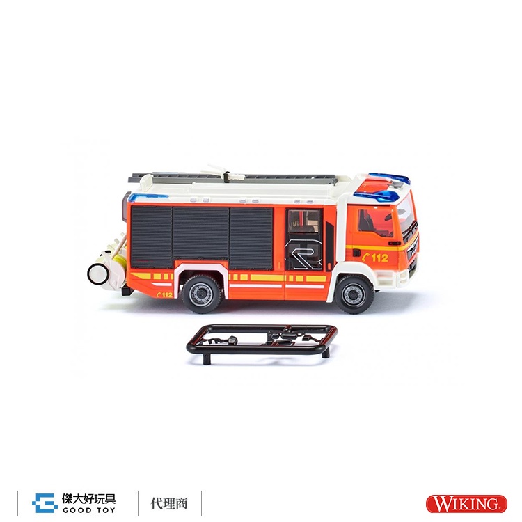 WIKING 消防車 1/87 HO ローゼンバウアー パンサー 6×6 空港用化学消防車 Wiking