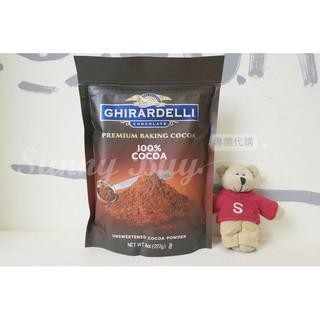 【Sunny Buy】◎現貨◎ 美國 Ghirardelli 吉爾德利 鷹牌 無糖純可可粉 227g 防彈咖啡