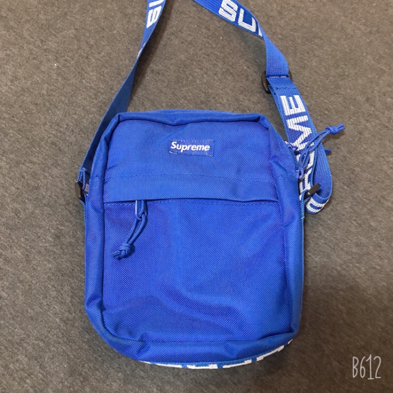 2018 S/S Supreme 44th shoulder bag 肩包 小包 藍色