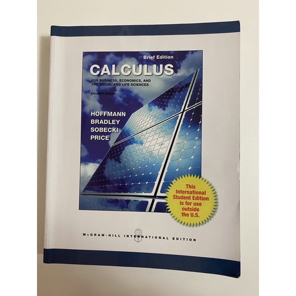 〈二手書〉微積分用書Calculus 11th Edition