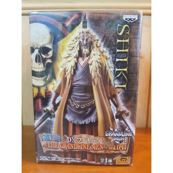 【硬硬的公仔專賣－只賣正版公仔】☆金證☆海賊王 One piece 金獅子 獅鬼 SHIKI DXF 雙劍 劇場版