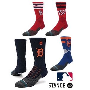 STANCE MLB 大聯盟  Dmnd Pro Crew  棒球襪 中筒襪 老虎 紅雀 大都會 國民