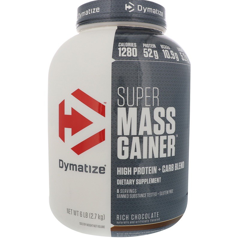 [金健]現貨 高熱量Dymatize Nutrition 蛋白 Super Mass Gainer 6磅