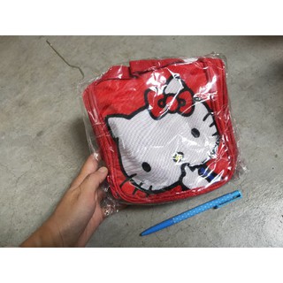 Hello Kitty 手提旅行收納袋 加厚材質 雙層PVC收納口袋 可防水