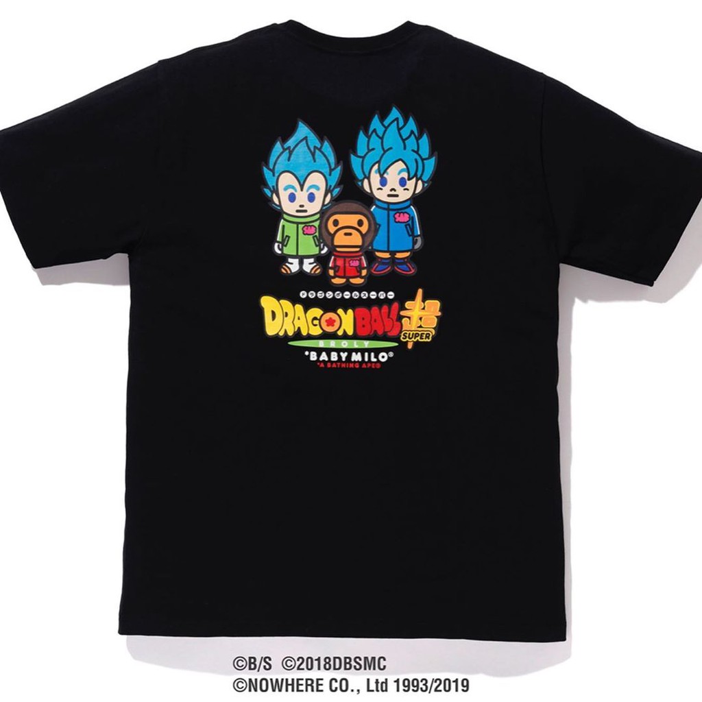 Airroom 現貨 Bape Dragon Ball Super Son Goku Vegeta 七龍珠短t 蝦皮購物