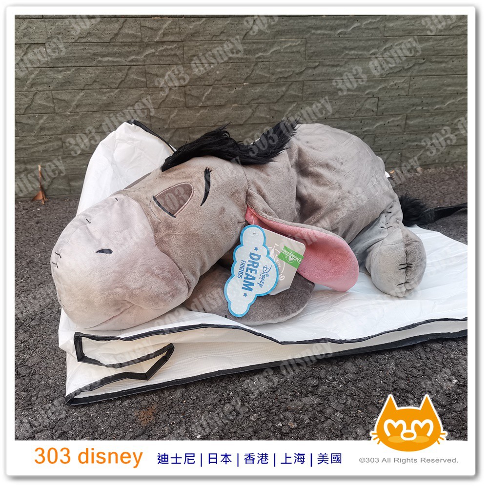 香港迪士尼樂園 維尼家族 驢子 屹耳 絨毛玩偶 娃娃【303 disney 代購】